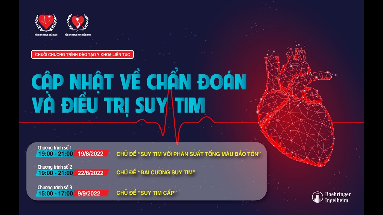 CẬP NHẬT VỀ CHẨN ĐOÁN VÀ ĐIỀU TRỊ SUY TIM: Module 1 - Suy tim với phân suất tống máu bảo tồn