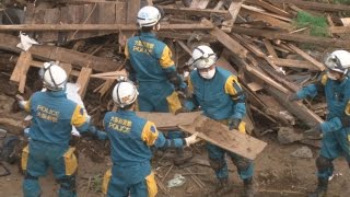 生存信じて手掛かり求める 熊本・南阿蘇村