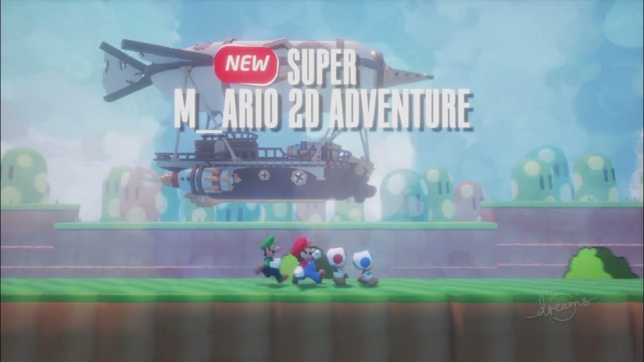 Super Mario on the PS4 in 'Dreams' 