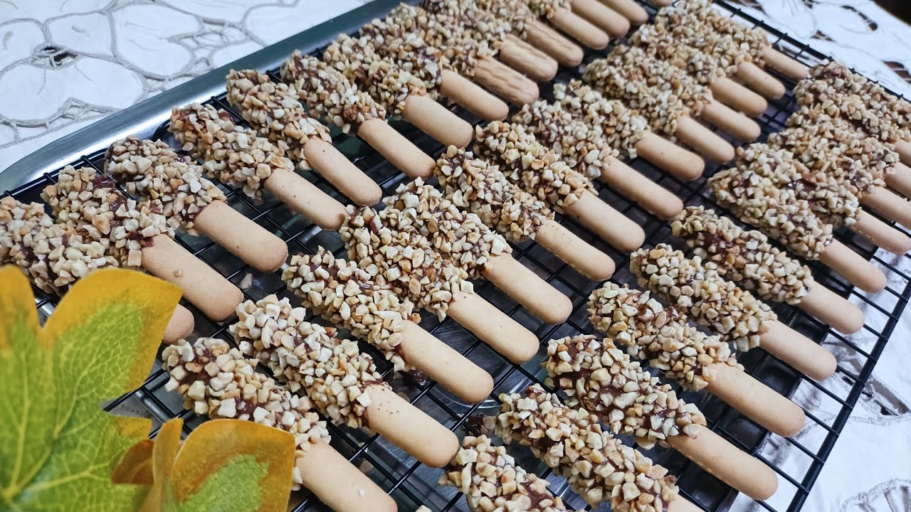 Biskut raya paling senang semudah ABC 😋 | Jejari choclate almond|