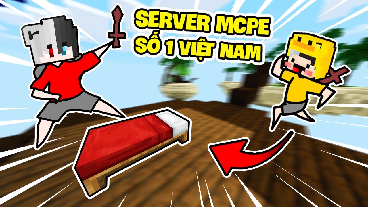 เซิ ฟ เวอร์ minecraft pe  New 2022  SIRO HÓA THÀNH SÓI TIÊU DIỆT TOÀN BỘ HERO TEAM KHI CHƠI BEDWARS TRONG SERVER MCPE SỐ 1 VIỆT NAM