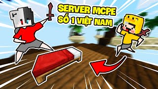 SIRO HÓA THÀNH SÓI TIÊU DIỆT TOÀN BỘ HERO TEAM KHI CHƠI BEDWARS TRONG SERVER MCPE SỐ 1 VIỆT NAM