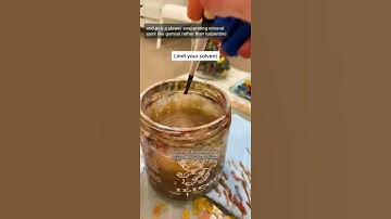 SNELLE 🎨 TIP || Hoe veilig olieverf te gebruiken