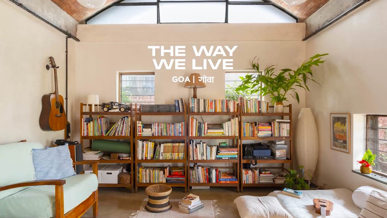 Дом на склоне холма в Гоа, наполненный природой