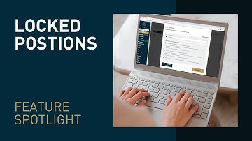 ActiveTeam Feature Highlight : Locked Positions