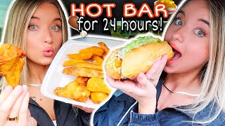I Only Ate Grocery Store HOT BAR FOODS For 24 HOURS!