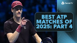 Alcaraz vs Sinner, Djokovic vs Musetti in Best ATP Tennis Matches Of 2025: Part 4
