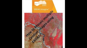 How to mosaic Landsat images in ERDAS