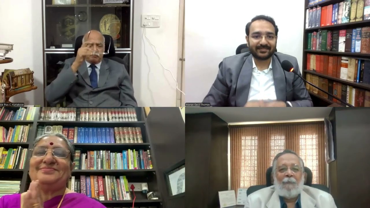 Inaugural Ceremony - 5th National Virtual Moot Court Competition by TGA