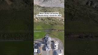 Watch: Rocket Lab Launches “Kakushin Rising” Mission for JAXA
