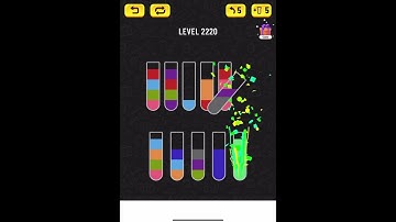 water sort puzzle level 2220