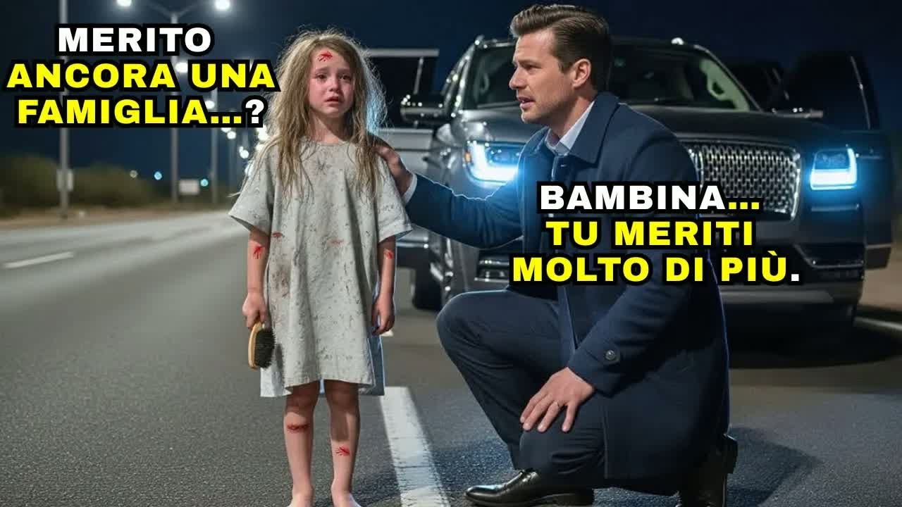 MILIONARIO SALVÒ UNA BAMBINA ABBANDONATA SULLA STRADA — QUELLO CHE LEI SUSSURRÒ LO FECE PIANGERE