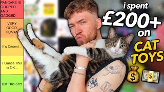 MEET MY CAT… buying CAT TOYS and having her RANK THEM!!
