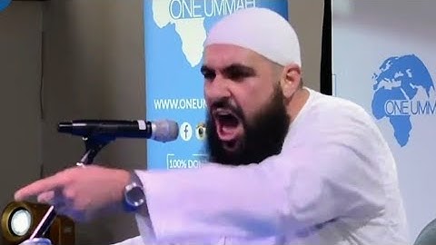 Are you a Man or a Little Boy ?! Very Powerful Speech ! Mohamed Hoblos
