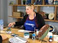 Aline Karpoyan How To Use Transfer Papers with Ceramics