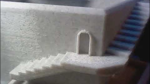 3d Print Timelapse of "Flower Pot" planter. Model "Blumentopf" from Thingiverse