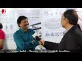 Exclusive Interview with Vimal Jindal - Director - Jindal Gems & Jewellers at Surat Sparkle 21021