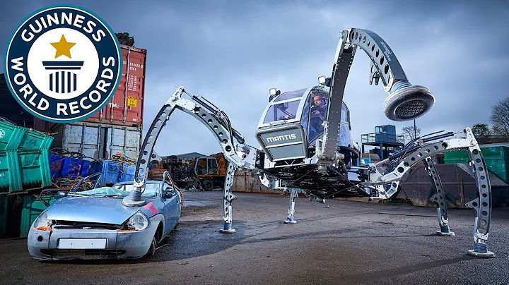 Matt Denton: Largest rideable hexapod - Guinness World Records