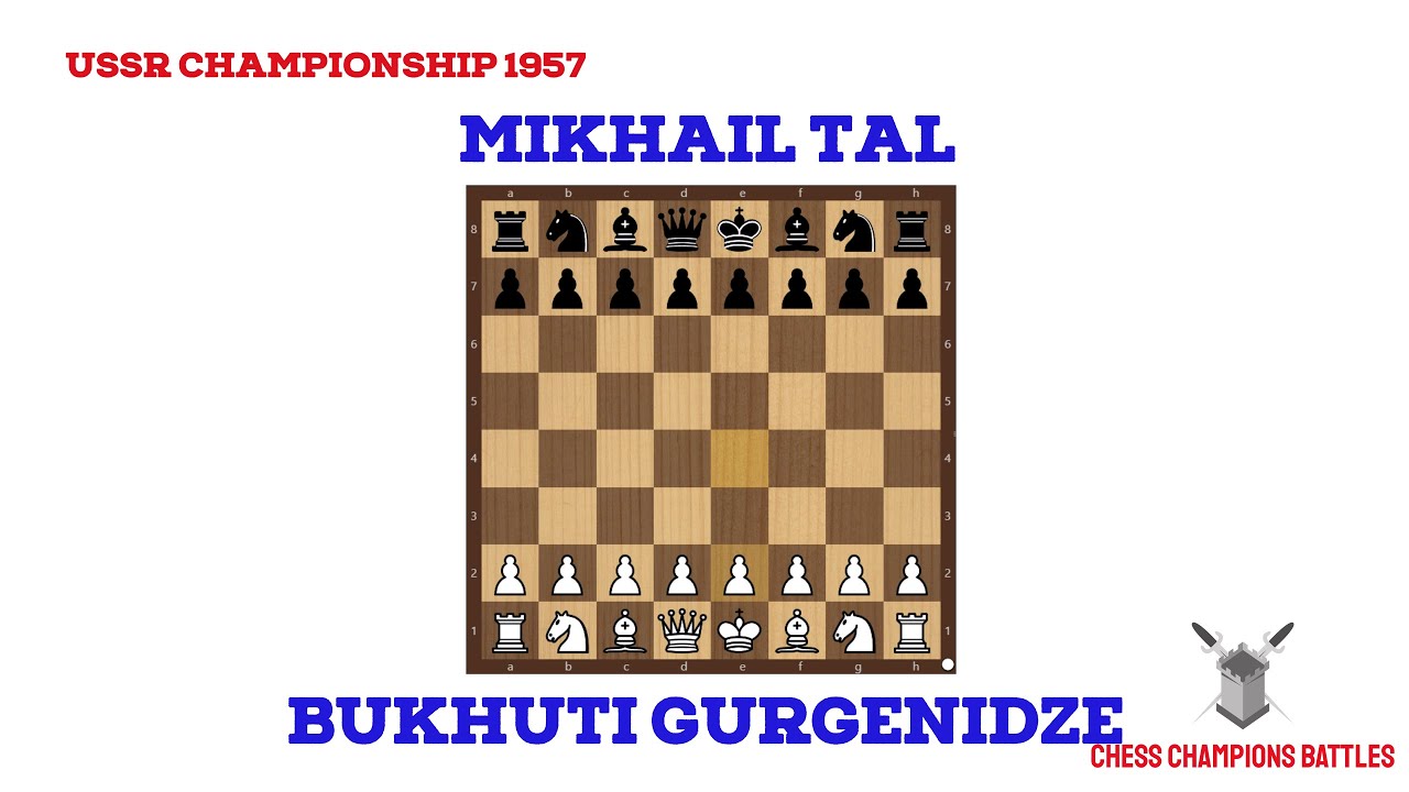 Mikhail Tal’s Legendary Attack vs Gurgenidze | 1957 USSR Chess!