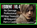 Part 2 castle resident evil 4 remake pc  no damage professional all treasures all requests