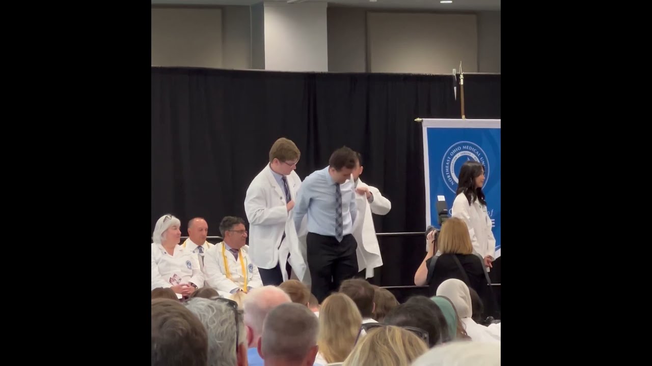 Nolan Meister White Coat Ceremony NEOMED 07 11 25