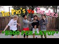 THE PRO'S Vs THE JOES!! *CRAZY LAYUP EDITION* (Feat TRISTAN JASS)