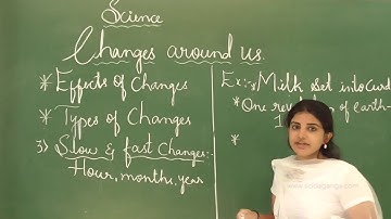 CBSE 6 - STATE 6 - SCIENCE - CHANGES AROUND US - PART 3