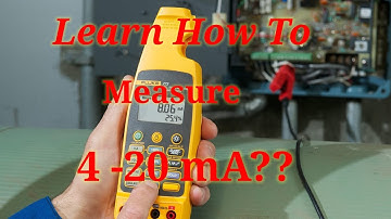 How to measure a 4-20mA current loop? !!Learn How To Measure Milliamps Through a multimeter.