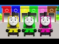 Томас и его друзья  Цвета на английском для детей #учим_цвета