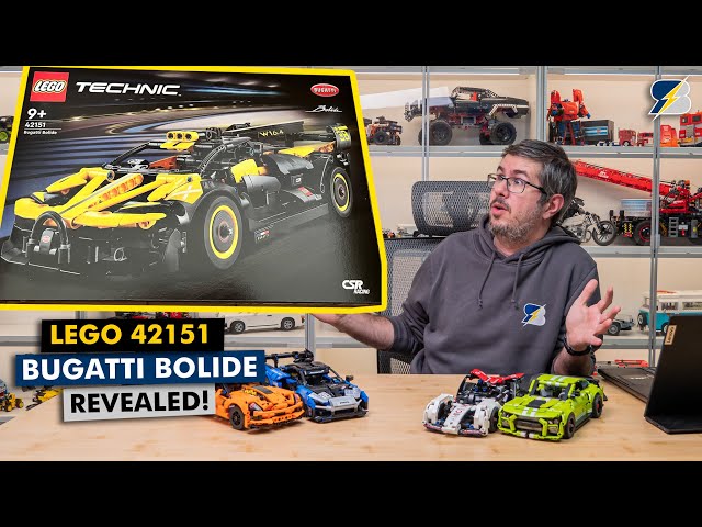 LEGO Technic 42151 Bugatti Bolide revealed, here are my first