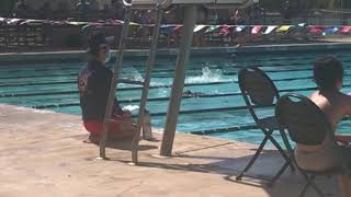 ARW jr lifeguard swim test