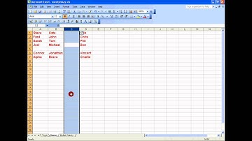 MS Excel Tutorial - Insert or delete rows and columns using keyboard shortcuts HD