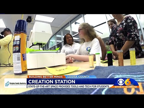 Louisa Middle School`s `Creation Station` can help students land the jobs of the future