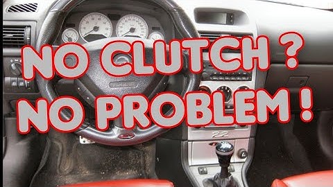 How to Drive manual Car without a Clutch.