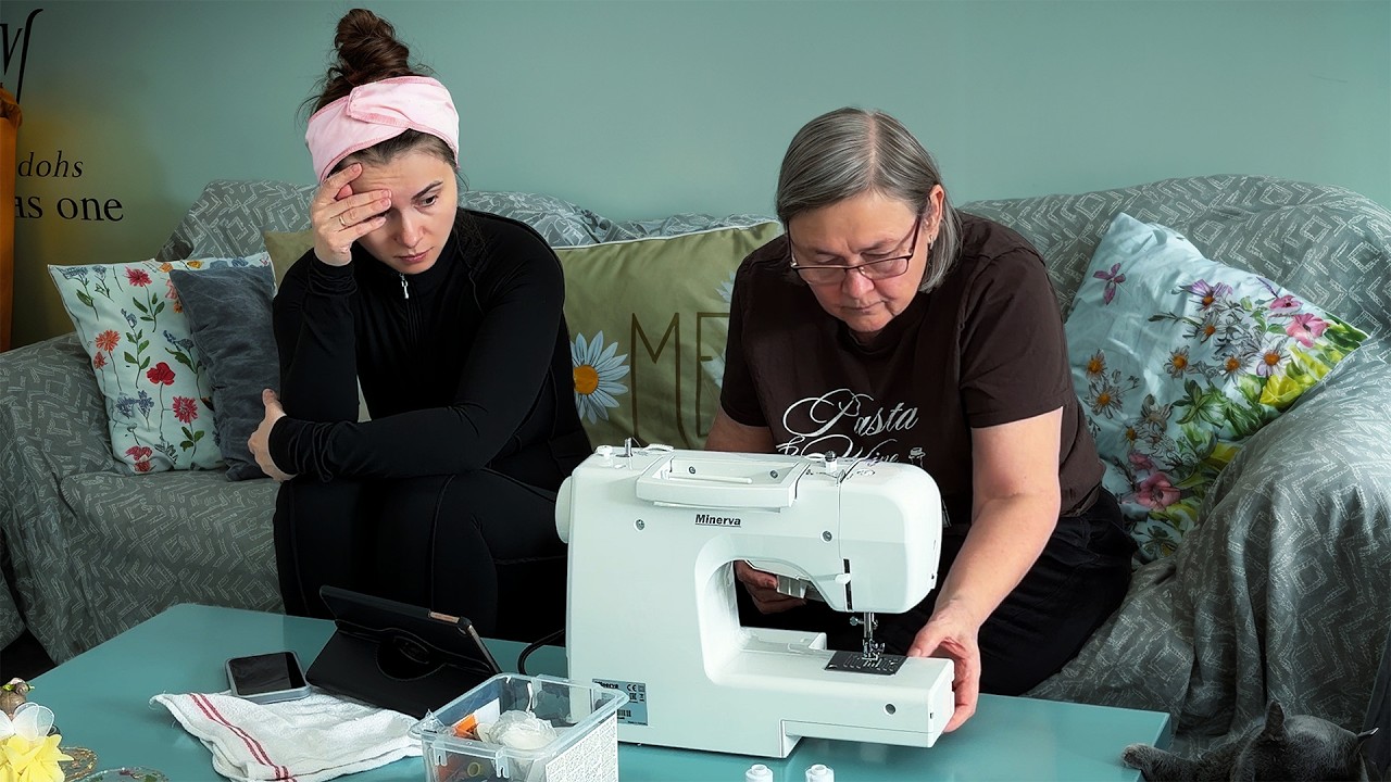 Niciodata nu e tarziu sa te inveti a coase 😅