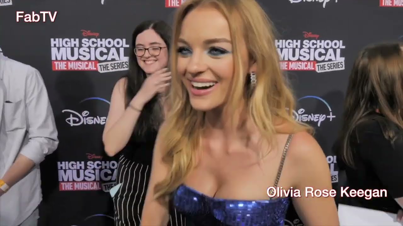 Olivia Rose Keegan looking fabulous @ “High School Musical: The Musical: The Series