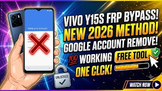​Vivo Y15s FRP Bypass 2026 | New Method Android 11/12 | Google Account Unlock 100% Free