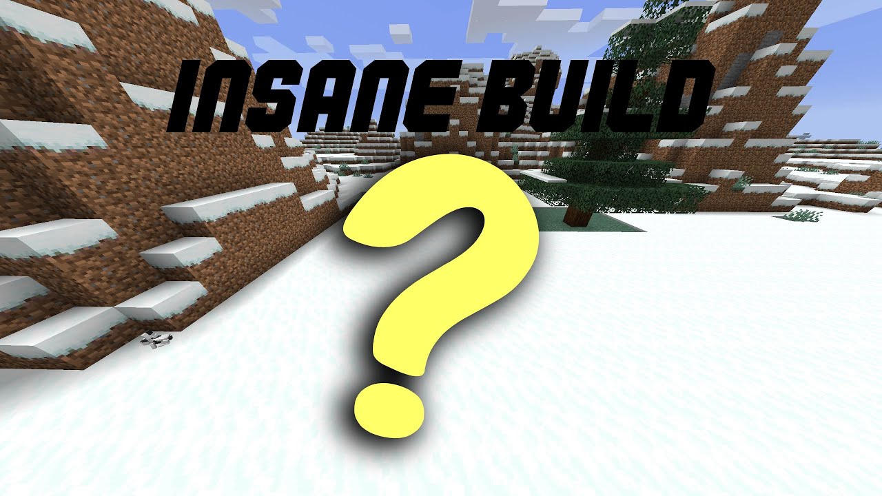 My craziest build in Minecraft...