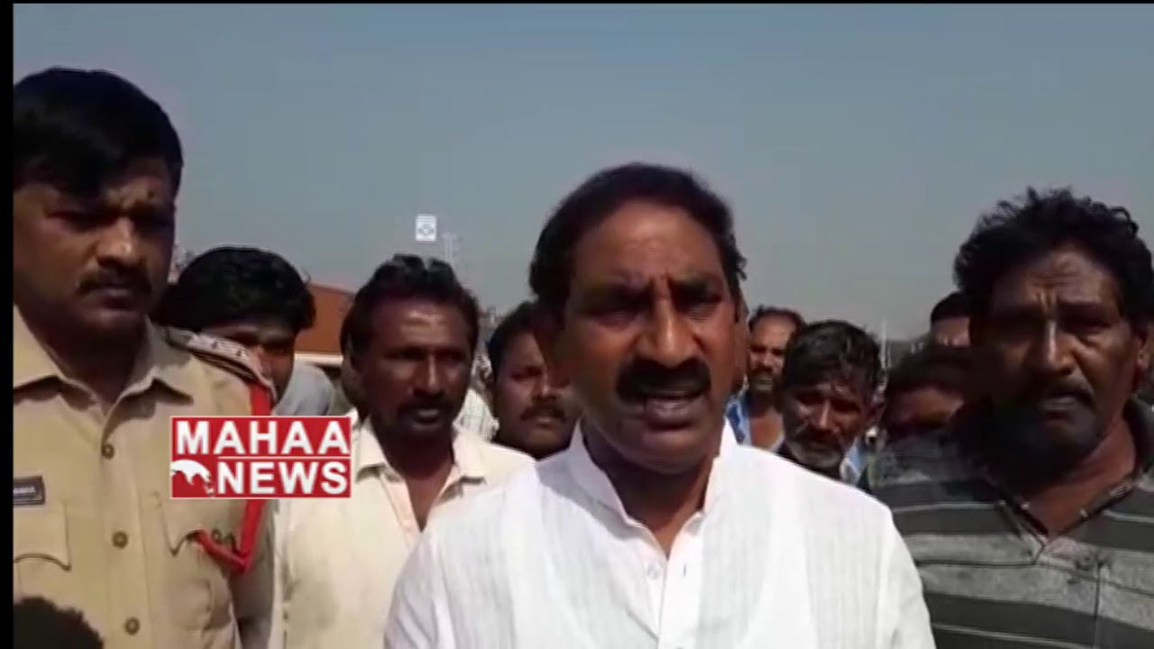 Road accident | lorry hits bus in Nellore District | Mahaa News