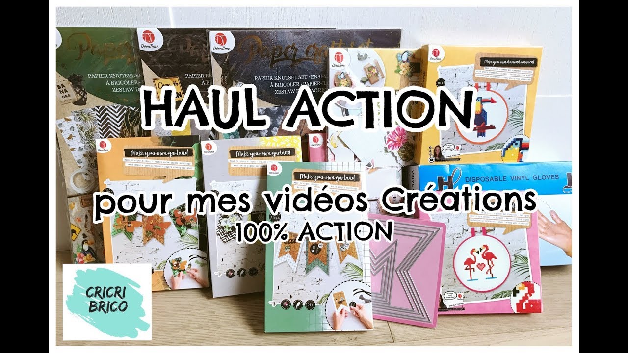 Haul Scrapbooking ACTION YouTube