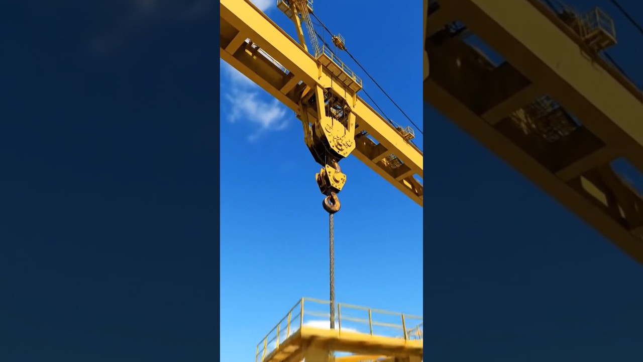 8:00 a.m. work joining tower crane 🏗️ sort