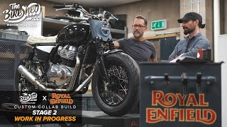 BSMC x Royal Enfield 650 Twin Custom Collab  Stage 2