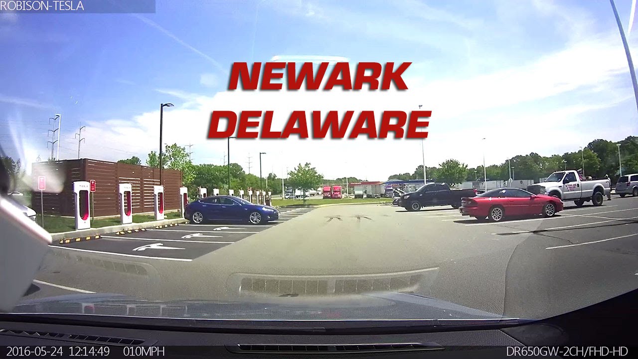 Newark, DE Tesla Supercharger I95 SB YouTube