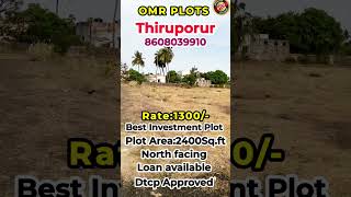 low Budget plots for sale in Chennai -OMR @shawnproperty15