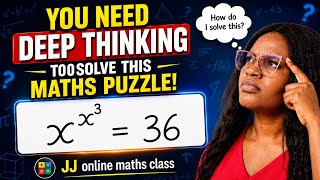 This exponential math question looks easy until you try it.