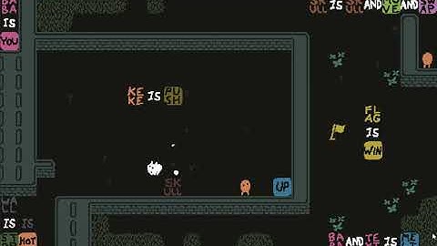 Baba is You - Level Forest E - Insulation - Alternative Solution