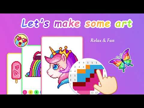 Pixel Coloring-Color by number