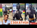 Macho man cries out for food at chef failas cookathon