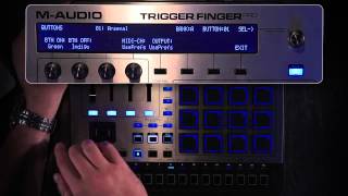 M-Audio Trigger Finger Pro Overview 2/3 on the Control Setup