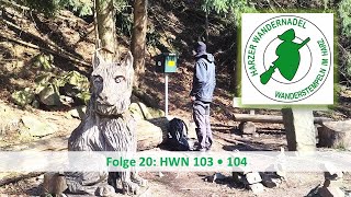 Stempel sammeln im Harz Folge 20: HWN 103 • 104